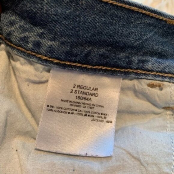 Old Navy Denim Cut Off Short Pacifica Light Blue - Picture 6 of 8